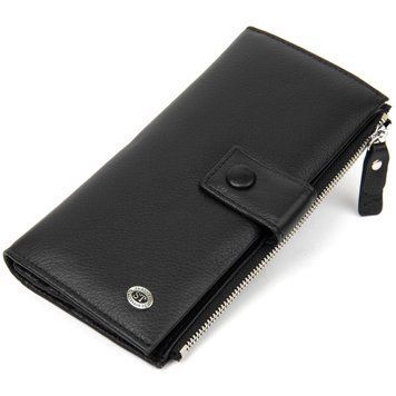 Классический кошелек-клатч ST Leather&nbsp;19373 Черный 19373 фото