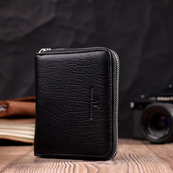 Женский отменный кошелек из натуральной кожи ST Leather 22449 Черный 22449 фото