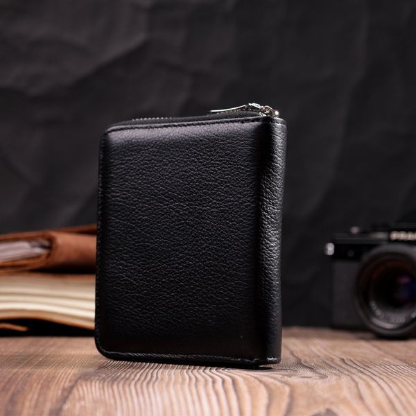 Женский отменный кошелек из натуральной кожи ST Leather 22449 Черный 22449 фото