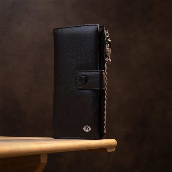 Классический кошелек-клатч ST Leather&nbsp;19373 Черный 19373 фото