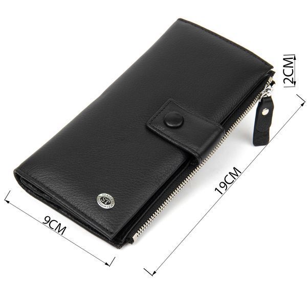 Классический кошелек-клатч ST Leather&nbsp;19373 Черный 19373 фото