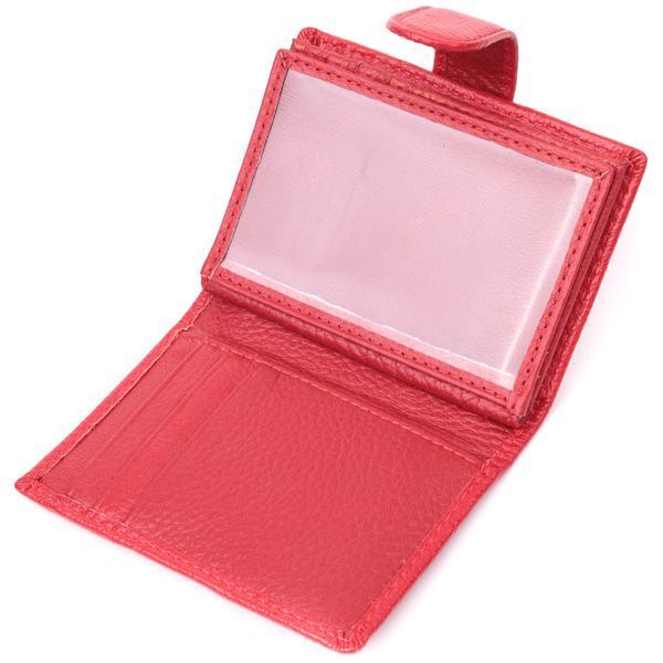 Вместительная визитница из натуральной кожи ST Leather 22470 Красный 22470 фото