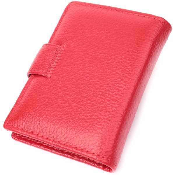 Вместительная визитница из натуральной кожи ST Leather 22470 Красный 22470 фото