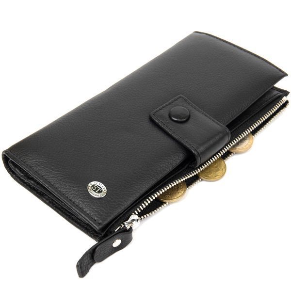 Классический кошелек-клатч ST Leather&nbsp;19373 Черный 19373 фото