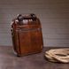 Деловая мужская сумка кожаная Vintage 14789 Коричневая 14789 фото 12
