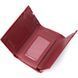 Кошелек женский в три сложения из лакированной фактурной натуральной кожи ST Leather 22708 Красный 22708 фото 6