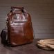 Деловая мужская сумка кожаная Vintage 14789 Коричневая 14789 фото 13