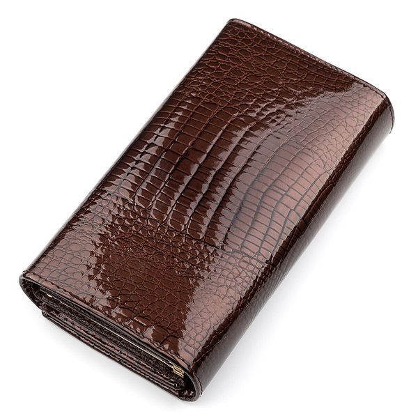 Гаманець жіночий ST Leather 18427 (S8001A) місткий Коричневий 18427 фото