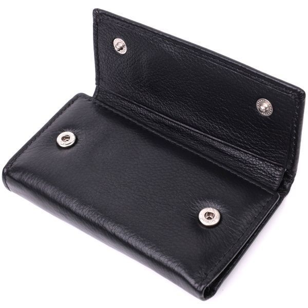 Практичная ключница из натуральной кожи ST Leather 22483 Черный 22483 фото