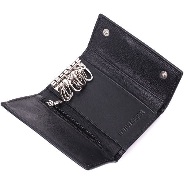 Практичная ключница из натуральной кожи ST Leather 22483 Черный 22483 фото
