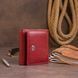 Компактний гаманець жіночий ST Leather 19257 Бордовий 19257 фото 9
