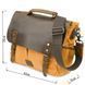 Деловой портфель в сочетании с кожей Vintage 20120 Рыжий 20120 фото 3