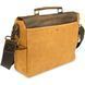Деловой портфель в сочетании с кожей Vintage 20120 Рыжий 20120 фото 7