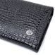Женский лакированный кошелек с фактурой под рептилию из натуральной кожи ST Leather 22718 Черный 22718 фото 5