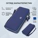 Жіночий гаманець клатч з натуральної шкіри для карток та купюр ST Leather 19431 Синій 19431 фото 3