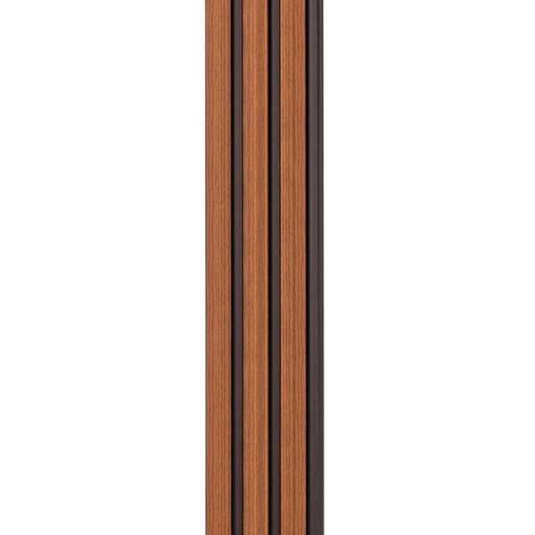 Рейка декоративна PS 2900х120х12мм Каштановий SW-00001743 SW-00001743 фото