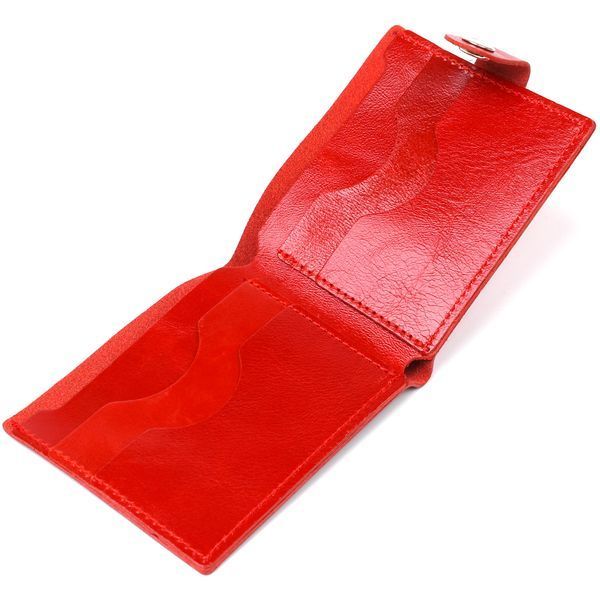Жіноче невелике шкіряне портмоне Shvigel 16461 Червоний 16461 фото