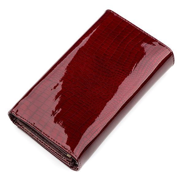 Гаманець жіночий ST Leather 18429 (S8001A) багатофункціональний Бордовий 18429 фото