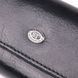 Надійний гаманець-ключниця з натуральної гладкої шкіри ST Leather 19415Чорний 19415 фото 5