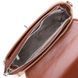 Стильная женская сумка с фактурным клапаном из натуральной кожи Vintage 22620 Бежевая 22620 фото 10