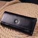Надійний гаманець-ключниця з натуральної гладкої шкіри ST Leather 19415Чорний 19415 фото 9