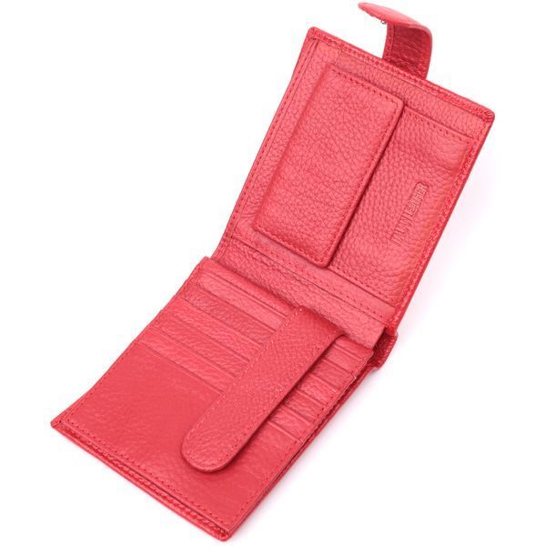 Женский трендовый бумажник из натуральной кожи ST Leather 22555 Красный 22555 фото