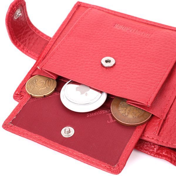Женский трендовый бумажник из натуральной кожи ST Leather 22555 Красный 22555 фото