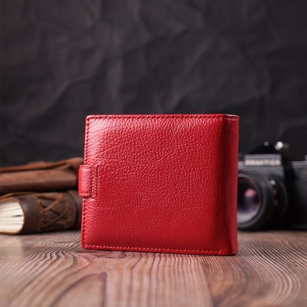 Женский трендовый бумажник из натуральной кожи ST Leather 22555 Красный 22555 фото
