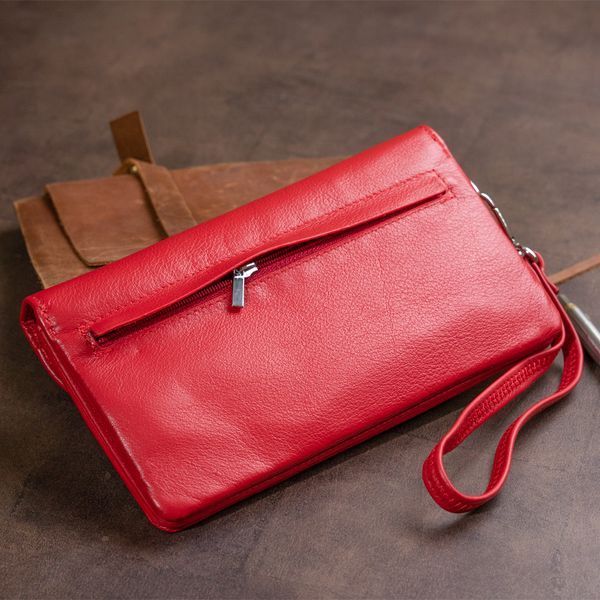 Клатч из кожи женский ST Leather 19321 Красный 19321 фото