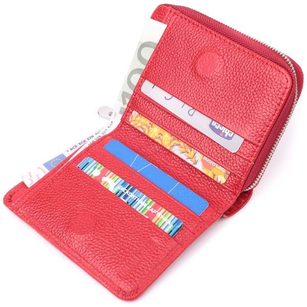 Кошелек для женщин яркого цвета из натуральной кожи ST Leather 22552 Красный 22552 фото