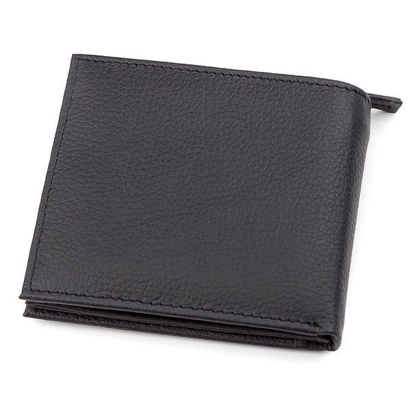 Мужской кошелек ST Leather 18343 (ST154) натуральная кожа Черный 18343 фото