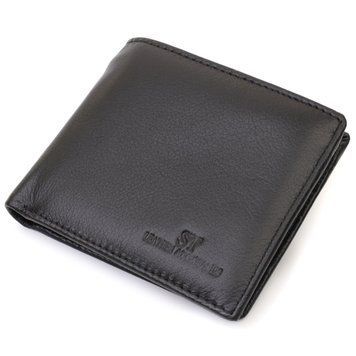 Мужское портмоне из натуральной кожи ST Leather 22734 Черный 22734 фото