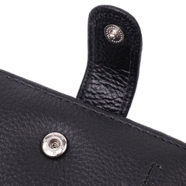 Горизонтальное портмоне для мужчин из натуральной кожи ST Leather 22459 Черный 22459 фото
