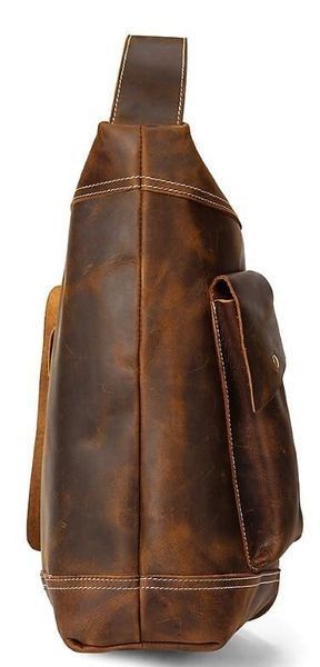 Чоловіча вінтажна сумка через плече Vintage 14782 Коричнева 14782 фото