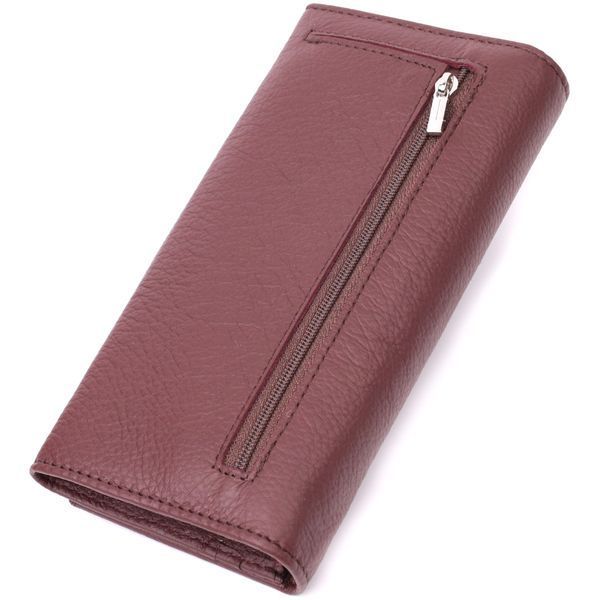 Жіночий гаманець горизонтального формату з натуральної шкіри ST Leather 22515 Бордовий 22515 фото