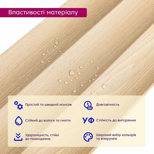 Рейка декоративная WPC стеновая 205х14х2900мм SW-00003016 SW-00003016 фото