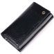 Лаковый женский кошелек с визитницей ST Leather 19403 Черный 19403 фото 1