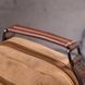 Небольшая мужская сумка из плотного текстиля 21226 Vintage Коричневая 21226 фото 11