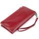 Гаманець-клатч зі шкіри з кишенею для мобільного ST Leather 19311 Бордовий 19311 фото 2