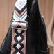 Практичная женская сумка из экокожи с акцентом на текстильную лямку Vintage 22776 Черный 22776 фото 10