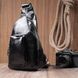 Практичная женская сумка из экокожи с акцентом на текстильную лямку Vintage 22776 Черный 22776 фото 8