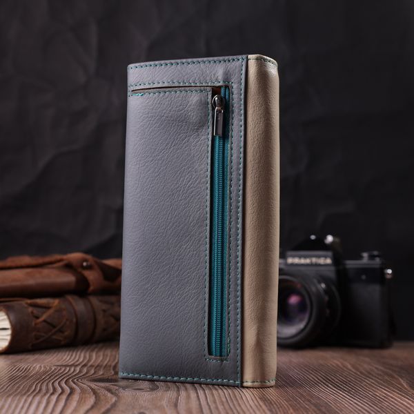 Практичний гаманець для стильних жінок із натуральної шкіри ST Leather 22519 Різнокольоровий 22519 фото