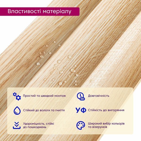 Рейка декоративная WPC стеновая 205х14х2900мм SW-00003018 SW-00003018 фото