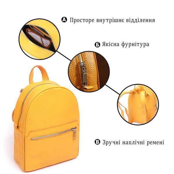 Практичний жіночий рюкзак Shvigel 16306 Жовтий 16306 фото
