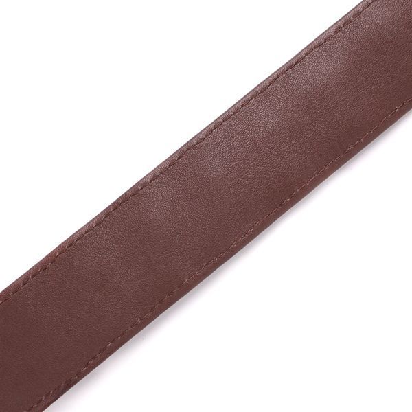 Ремінь-автомат CROCODILE LEATHER 18235 з натуральної шкіри крокодила (каймана) Коричневий 18235 фото