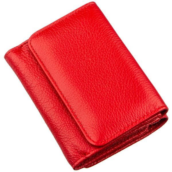 Яркий компактный женский бумажник ST Leather 18892 Красный 18892 фото