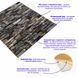Самоклеящаяся декоративная 3D панель 700x770x5мм Серый кирпич песчаник (059) SW-00000178 SW-00000178 фото 2