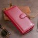 Вертикальный вместительный кошелек из кожи женский ST Leather 19307 Бордовый 19307 фото 11