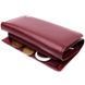Симпатичный женский кошелек в три сложения из натуральной кожи ST Leather 19470 Бордовый 19470 фото 7