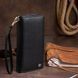 Вертикальний гаманець шкіряний жіночий ST Leather 19274 Чорний 19274 фото 11
